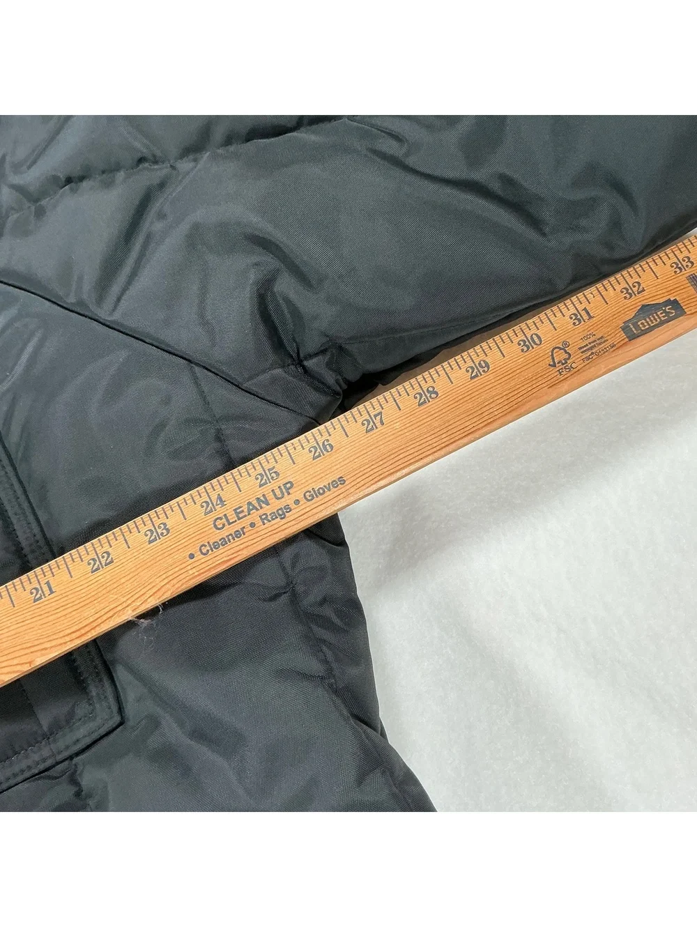 RefrigiWear Iron-Tuff Insulated Work Jacket XL Black Faux Fur Collar Coat